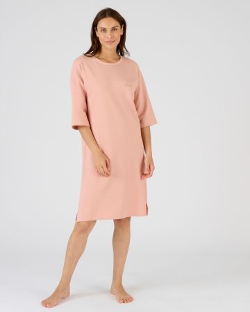Chemise de nuit en maille gaufrée