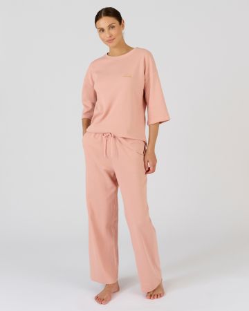 Pyjama en maille gaufrée