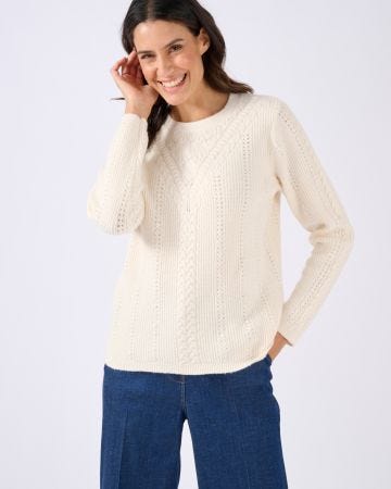 Pull maille fantaisie Thermolactyl