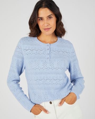 Pull maille ajourée Thermolactyl