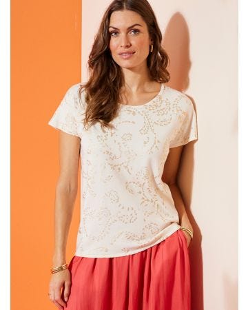 Pull impression brillante