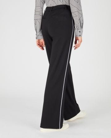 Pantalon maille fibres viscose Lenzing(TM) EcoVero(TM)