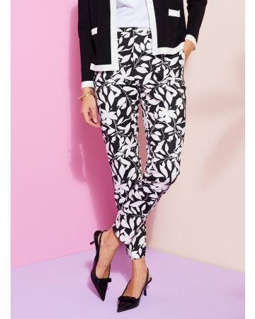 Pantalon 7/8ème satin de coton
