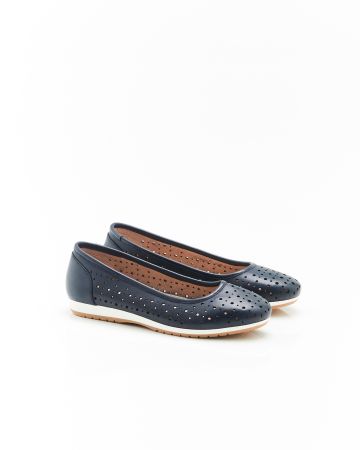 Ballerines Climatyl dessus cuir perforé