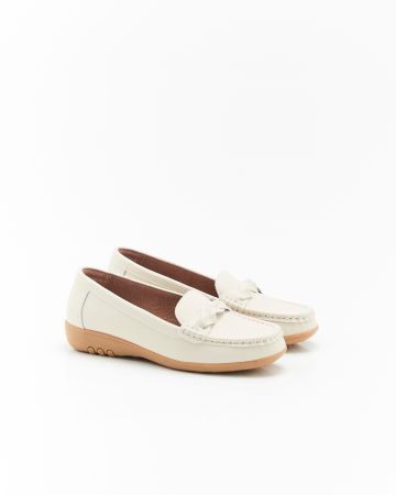 Mocassins Amortyl dessus croûte de cuir grainé