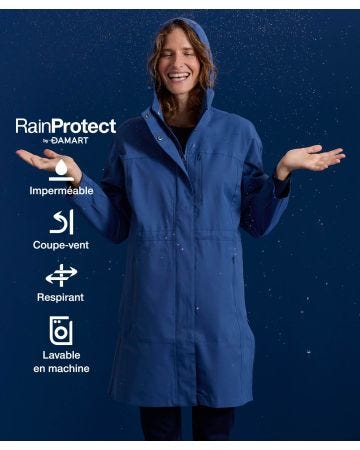 Parka longue RainProtect by Damart