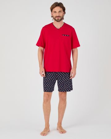 Pyjashort en maille jersey