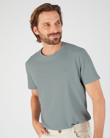 T-shirt Essential en maille gaufrée