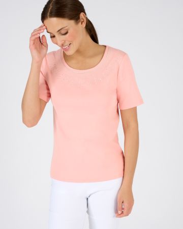 T-shirt détails fantaisie