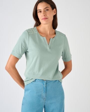 T-shirt col Tunisien