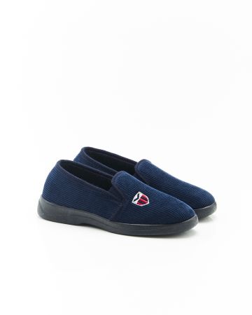 Chaussons en velours côtelé