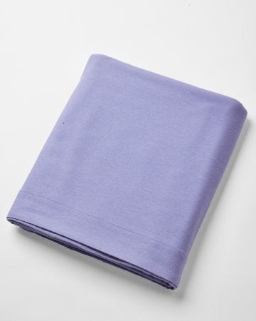 Drap plat flanelle pur coton