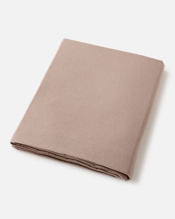 Drap plat flanelle pur coton
