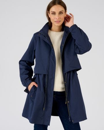 Parka toucher velouté