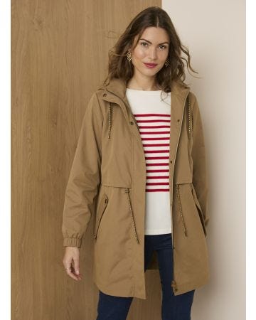 Parka toucher velouté