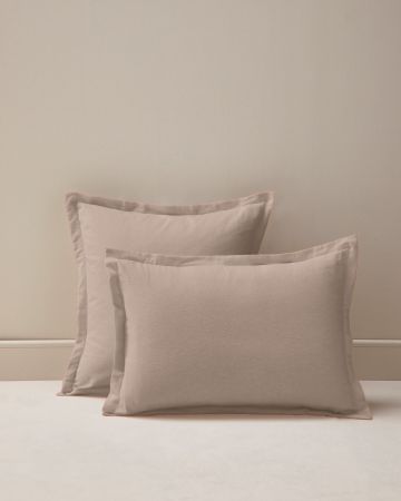 Taie d'oreiller flanelle pur coton