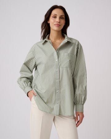 Chemise rayée