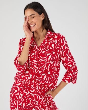 Chemisier maille texturée