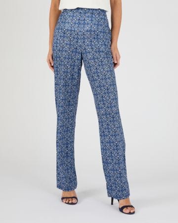 Pantalon maille crêpe