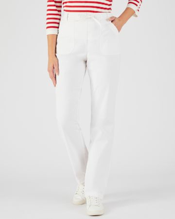 Pantalon coton stretch