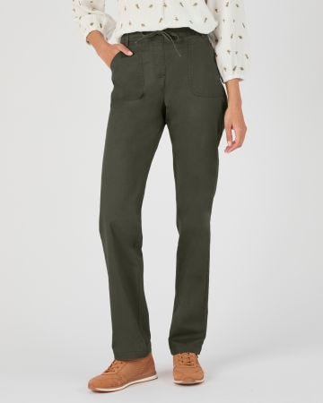 Pantalon coton stretch
