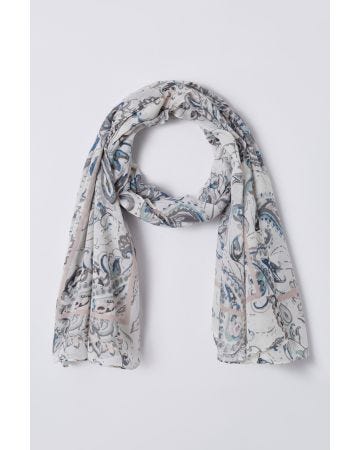 Foulard imprimé cachemire