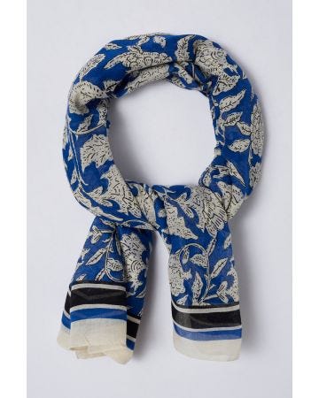 Foulard imprimé floral