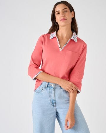 T-shirt effet 2 en 1