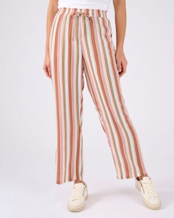 Pantalon 7/8ème tissu créponné pure viscose