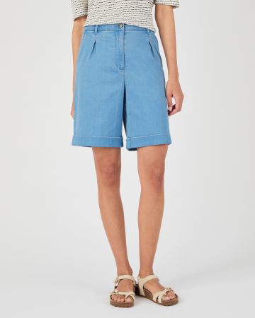 Bermuda mélange fibres Lyocell Tencel(TM)
