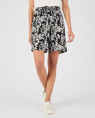 Short ample pure viscose