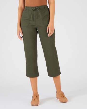 Pantacourt coton stretch