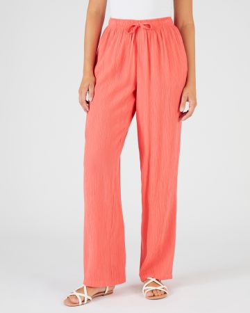 Pantalon crépon
