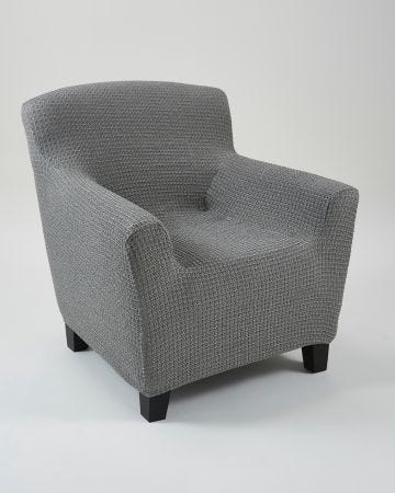 Housse de fauteuil ou de canapé bi-extensible.