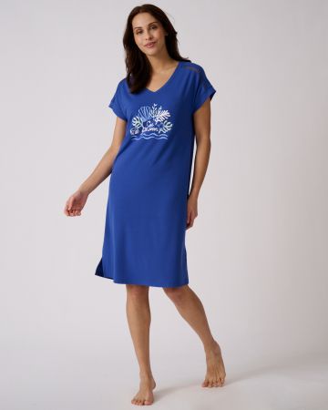 Chemise de nuit Climayl en maille jersey