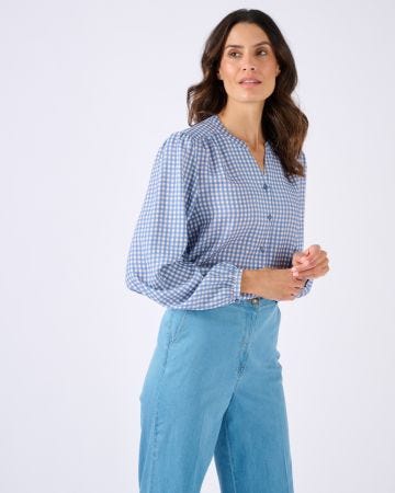 Chemisier carreaux pure viscose