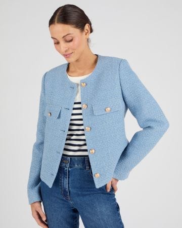 Veste en tweed