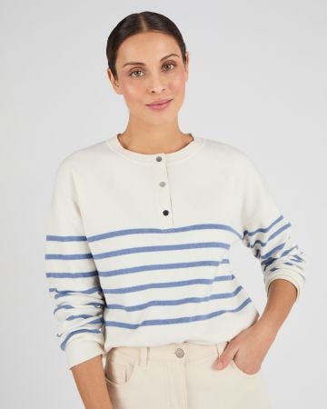 Marinière esprit sweat Thermolactyl