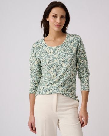 Pull maille fine uni ou imprimé