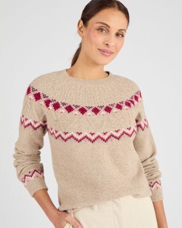 Pull jacquard Thermolactyl