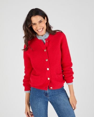 Cardigan uni ou rayé