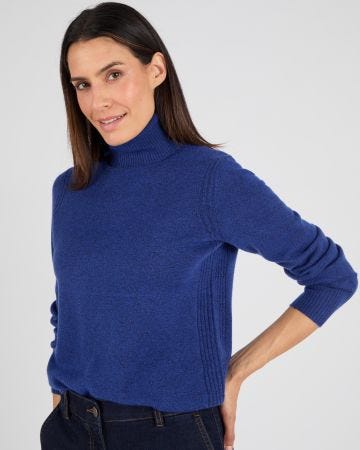 Pull col roulé fine maille Thermolactyl