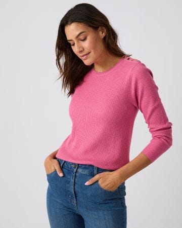 Pull côtelé uni ou rayé Thermolactyl