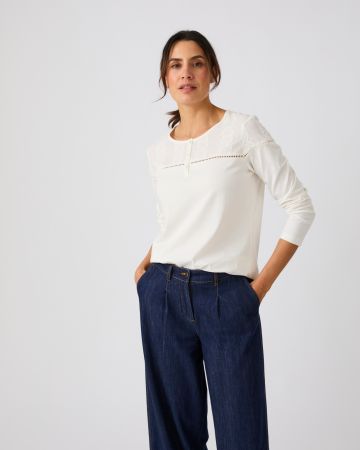 T-shirt bi-matière