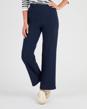 Pantalon 7/8ème maille crêpe