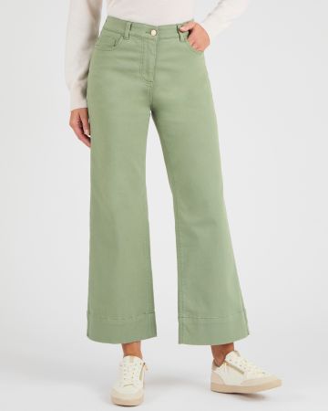 Pantalon 7/8ème large