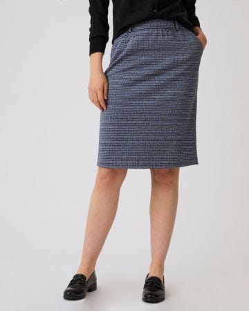 Jupe maille milano jacquard