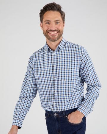 Chemise à carreaux