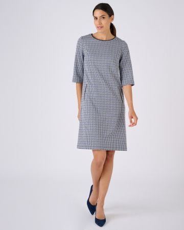 Robe en maille milano jacquard
