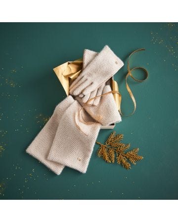 Coffret cadeau écharpe et gants